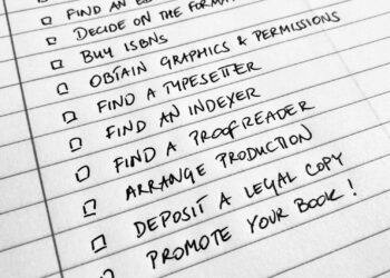 A cheat sheet for self-publishing authors