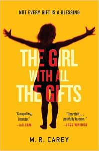 The cover of "The Girl With All The Gifts" by M.R. Carey