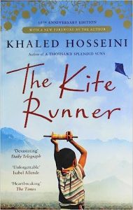 The cover of "The Kite Runner" by Khaled Hosseini